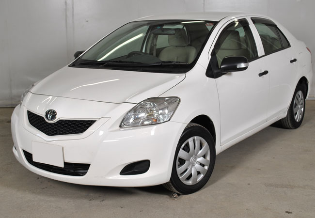 toyota belta 2008 white #4 toyota belta 2008 white #4