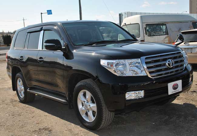 Used Toyota Land Cruiser SUV 4WD 2009 Model In Black Used Cars Stock 53811 CSO Japan