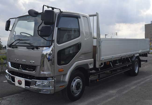 Mitsubishi Fuso Fighter Trucks 2017 Model In Beige Stock 59436
