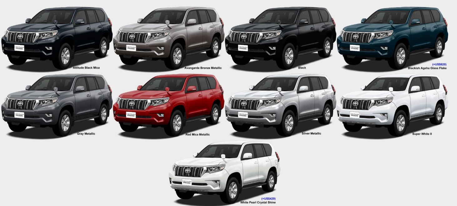 Toyota Land Cruiser Prado Suv 4wd 2018 Model In Brackish