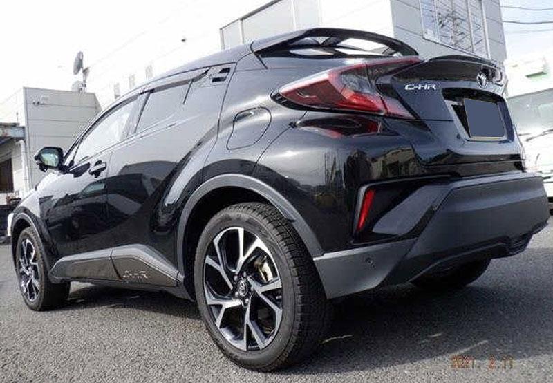 Used Toyota CHR SUV/ 4WD 2016 model in Black Used Cars Stock 65241