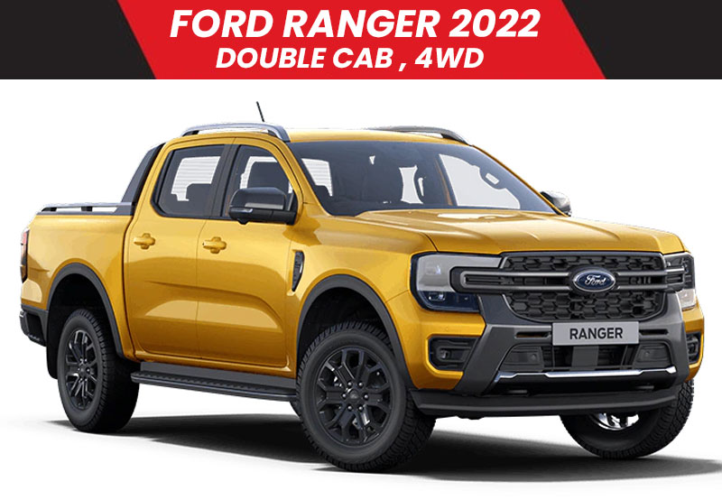 Ford ranger 2022 Yellow