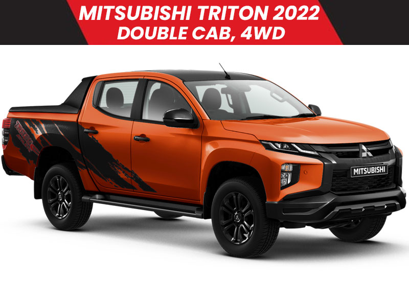 Mitsubishi triton 2022 Orange