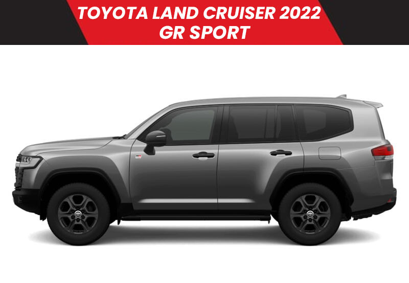 Used Toyota Land Cruiser SUV/ 4WD 2022 model in Gray Metallic