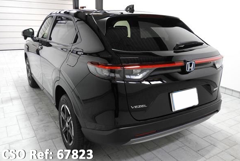 Honda Vezel SUV/ 4WD 2022 model in Black Used Cars Stock 67823 CSO Japan