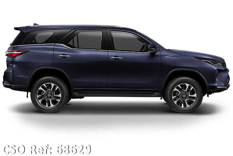 Used Toyota Fortuner SUV/ 4WD 2022 model in Dark Blue Metallic | Used ...