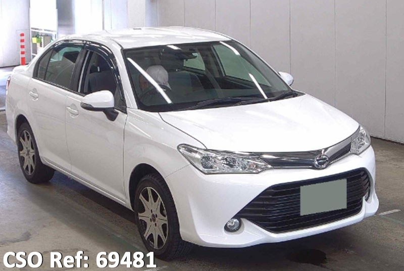 toyota corolla_axio 2017 White