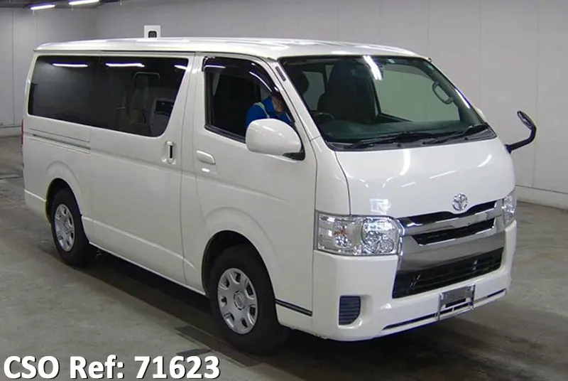 Toyota hiace_van 2016 White