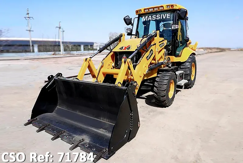 Massive 3cx_backhoe_loader 2025 Yellow