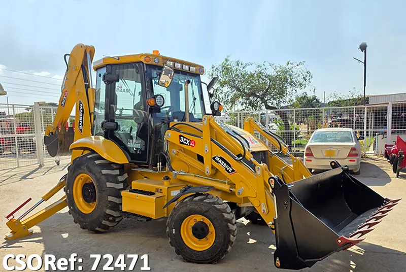 Massive 3cx_backhoe_loader 2026 Yellow