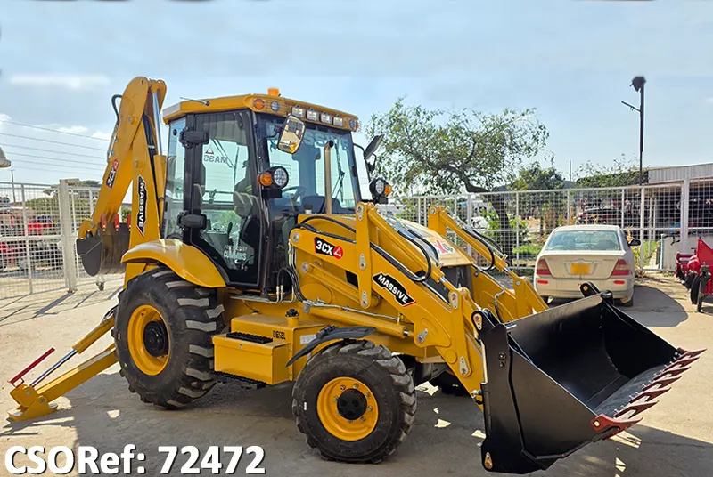 Massive 3cx_backhoe_loader 2026 Yellow
