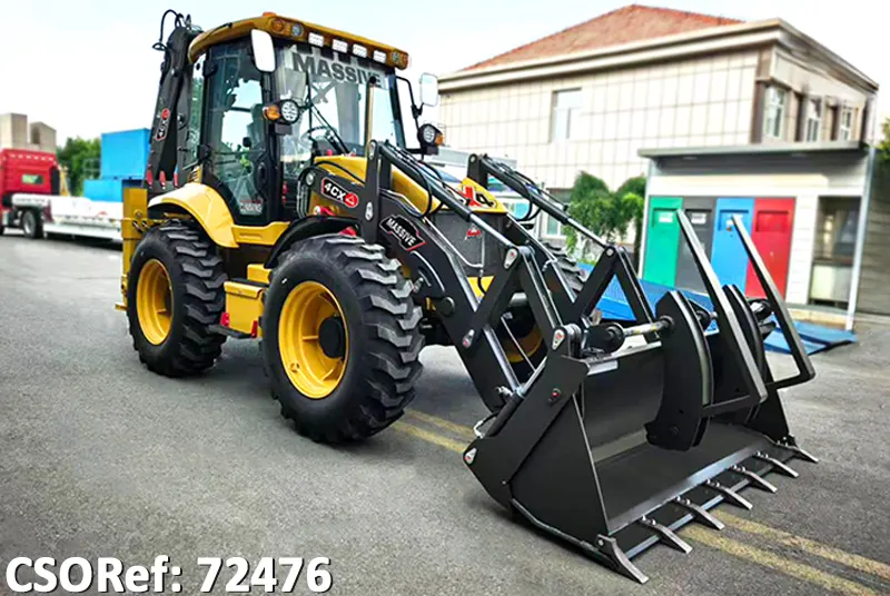 Massive 4cx_backhoe_loader 2025 Yellow