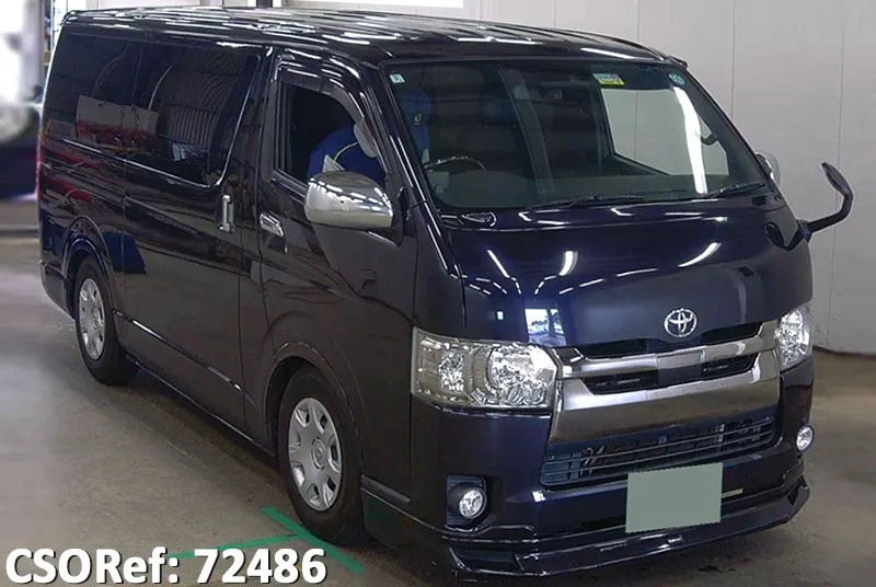 Toyota hiace_van 2019 Blue