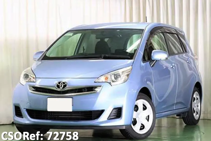 Toyota ractis 2015 Light Blue