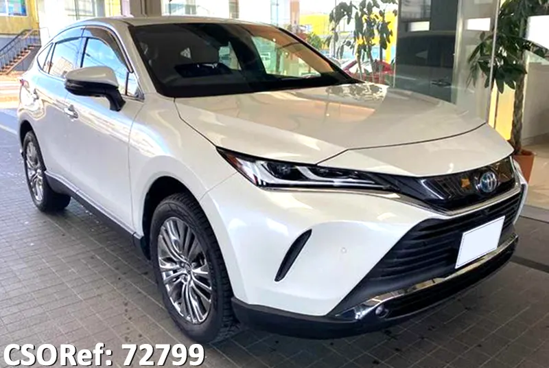 Toyota harrier 2020 White