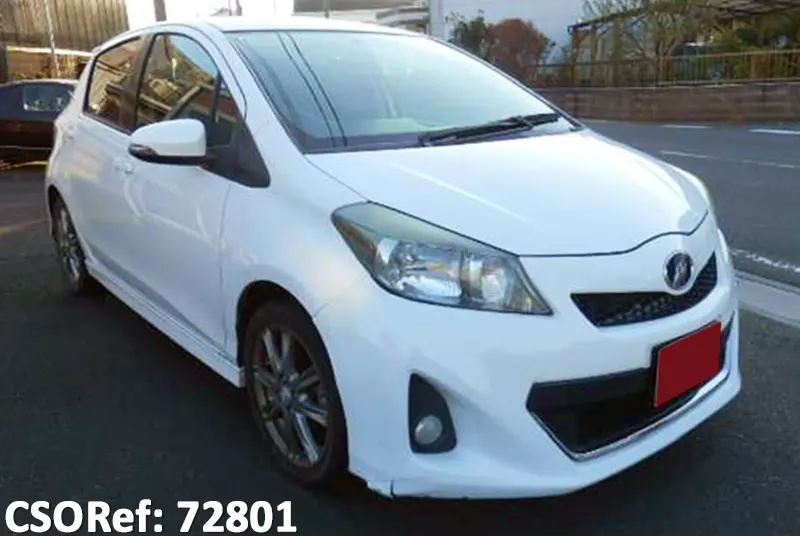 Toyota vitz 2012 White