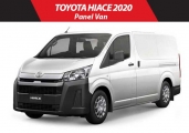 Toyota hiace_panel_van 2019 White